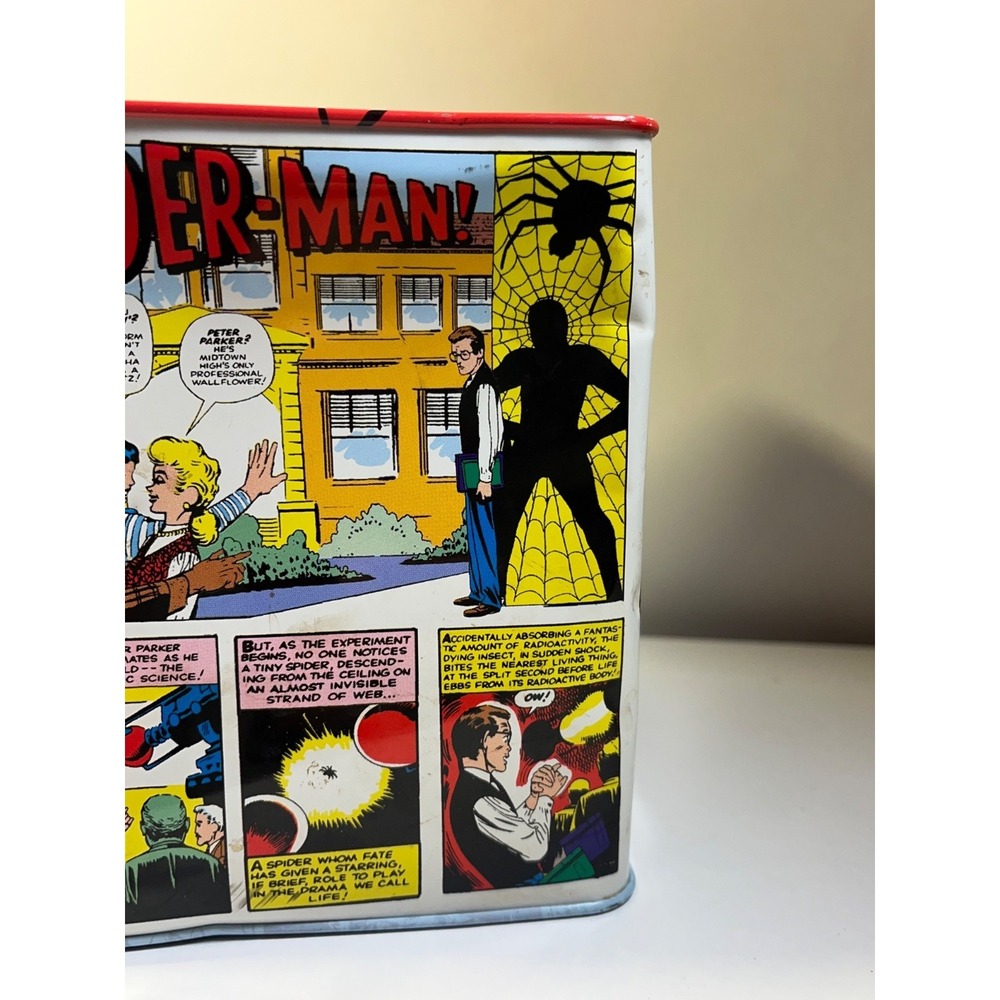 Spiderman Jack in the Box Musical Wind-Up Amazing Fantasy Cover #15 Schylling - Picture 9 of 11